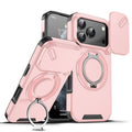 Sliding Camera shield Ring Holder Phone Case For iPhone 18 Pro