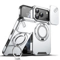 Sliding Camera shield Ring Holder Phone Case For iPhone 18 Pro