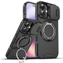 Sliding Camera shield Ring Holder Phone Case For iPhone 18 Pro