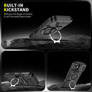 Sliding Camera shield Ring Holder Phone Case For iPhone 18 Pro
