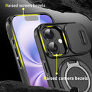 Sliding Camera shield Ring Holder Phone Case For iPhone 18 Pro