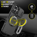 Sliding Camera shield Ring Holder Phone Case For iPhone 18 Pro