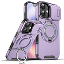 Sliding Camera shield Ring Holder Phone Case For iPhone 18 Pro
