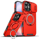 Sliding Camera shield Ring Holder Phone Case For iPhone 18 Pro