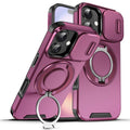 Sliding Camera shield Ring Holder Phone Case, For iPhone 18