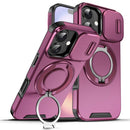 Sliding Camera shield Ring Holder Phone Case For iPhone 18 Pro