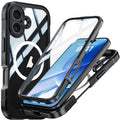 Tempered Glass MagSafe Phone Case For iPhone 17