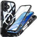 Tempered Glass MagSafe Phone Case For iPhone 17 Pro Max