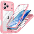 Tempered Glass MagSafe Phone Case For iPhone 17 Pro