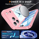Tempered Glass MagSafe Phone Case For iPhone 17 Pro Max