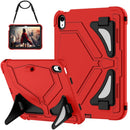 Silicone PC Tablet stand Case with Shoulder Strap, For iPad 11th Gen 2025 A16