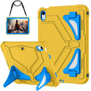 Silicone PC Tablet stand Case with Shoulder Strap, For iPad 11th Gen 2025 A16