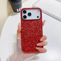 Glitter Powder Shockproof TPU Phone Case, For iPhone 17 Pro