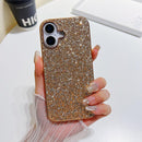 Glitter Powder Shockproof TPU Phone Case, For iPhone 17 Pro