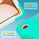 Rotatable Holder Silicone Hybrid PC Tablet Case with Shoulder Strap, For Samsung Galaxy Tab A11+