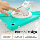 Rotatable Holder Silicone Hybrid PC Tablet Case with Shoulder Strap, For Samsung Galaxy Tab A11+