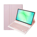 Bluetooth Keyboard Leather Tablet Case with Pen Holder, For Samsung Galaxy Tab A11+