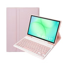 Bluetooth Keyboard Leather Tablet Case with Pen Holder, For Samsung Galaxy Tab A11+