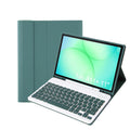 Bluetooth Keyboard Leather Tablet Case with Pen Holder, For Samsung Galaxy Tab A11+