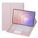 For Samsung Galaxy Tab A11+ Touch Bluetooth Keyboard Leather Tablet Case with Pen Holder