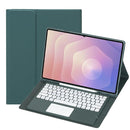 For Samsung Galaxy Tab A11+ Touch Bluetooth Keyboard Leather Tablet Case with Pen Holder