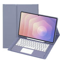 For Samsung Galaxy Tab S11 Ultra TPU Touch Bluetooth Keyboard Leather Tablet Case with Pen Holder