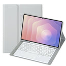 For Samsung Galaxy Tab A11+ Touch Bluetooth Keyboard Leather Tablet Case with Pen Holder