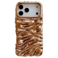 Cream Texture Electroplating TPU Full Coverage Phone Case For iPhone 17 Pro