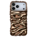 Cream Texture Electroplating TPU Full Coverage Phone Case For iPhone 17 Pro