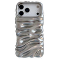 Cream Texture Electroplating TPU Full Coverage Phone Case For iPhone 17 Pro