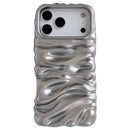 Cream Texture Electroplating TPU Full Coverage Phone Case For iPhone 17 Pro