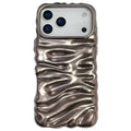 Cream Texture Electroplating TPU Full Coverage Phone Case For iPhone 17 Pro
