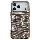 Cream Texture Electroplating TPU Full Coverage Phone Case For iPhone 17 Pro