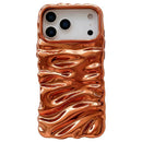 Cream Texture Electroplating TPU Full Coverage Phone Case For iPhone 17 Pro