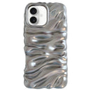 Cream Texture Electroplating TPU Full Coverage Phone Case, For iPhone 17, For iPhone 16 Pro Max