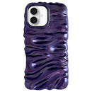 Cream Texture Electroplating TPU Full Coverage Phone Case, For iPhone 17, For iPhone 16 Pro Max