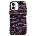 Cream Texture Electroplating TPU Full Coverage Phone Case, For iPhone 17, For iPhone 16 Pro Max
