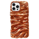 Cream Texture Electroplating TPU Full Coverage Phone Case, For iPhone 17, For iPhone 16 Pro Max