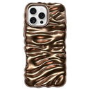 Cream Texture Electroplating TPU Full Coverage Phone Case, For iPhone 17, For iPhone 16 Pro Max