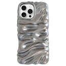 Cream Texture Electroplating TPU Full Coverage Phone Case, For iPhone 17, For iPhone 16 Pro Max