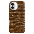 Cream Texture Electroplating TPU Full Coverage Phone Case, For iPhone 18