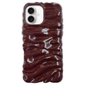 Cream Texture Electroplating TPU Full Coverage Phone Case, For iPhone 18