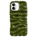 Cream Texture Electroplating TPU Full Coverage Phone Case, For iPhone 18