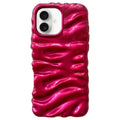 Cream Texture Electroplating TPU Full Coverage Phone Case, For iPhone 18