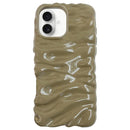 Cream Texture Electroplating TPU Full Coverage Phone Case, For iPhone 18