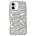 Cream Texture Electroplating TPU Full Coverage Phone Case, For iPhone 18
