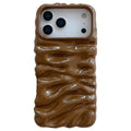 Cream Texture Electroplating TPU Full Coverage Phone Case, For iPhone 18 Pro Max