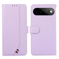 ABEEL Delicate Texture Splicing RFID Leather Phone Case, For Google Pixel 11 Pro XL, For Google Pixel 11 / 11 Pro, For Google Pixel 10a