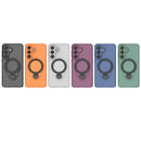Ring Shield MagSafe TPU Phone Case with 360 Degree Rotating Holder, For Samsung Galaxy S26+ 5G, For Samsung Galaxy S26 Ultra 5G, For Samsung Galaxy S26 5G, For Samsung Galaxy S25 5G