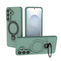 Ring Shield MagSafe TPU Phone Case with 360 Degree Rotating Holder, For Samsung Galaxy S26+ 5G, For Samsung Galaxy S26 Ultra 5G, For Samsung Galaxy S26 5G, For Samsung Galaxy S25 5G
